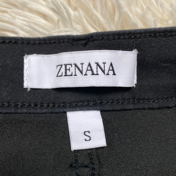Zenana Flare Stretch Jeans 💗 Black - Picture 11 of 12